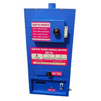 Portable Napkin Incinerator - Color: Blue