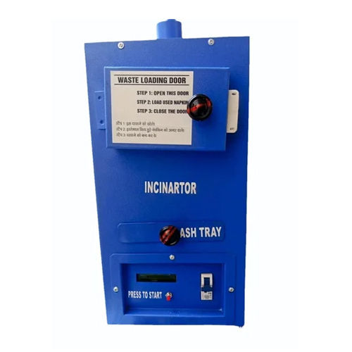 Sanitary Napkin Incinerator - Color: Blue