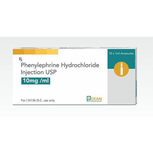 Phenylephrine Hydrochlloride Injection Usp