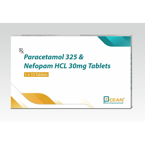 PARACETAMOL 325MG And NEFOPAM HCL 30mg Tablets