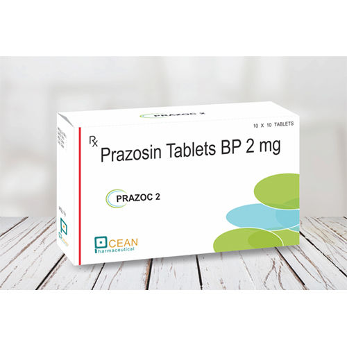 Prazosin 2mg Tablet