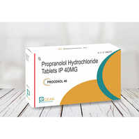 Propranolol HCL 40mg Tablet