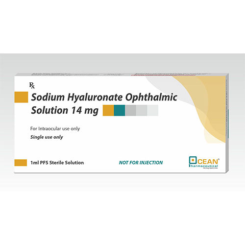 Sodium Hyaluronate Opthalmic Solution 14 mg