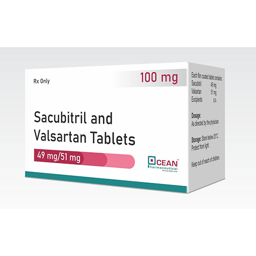 Sacubitril And Valsartan 100mg Tablet