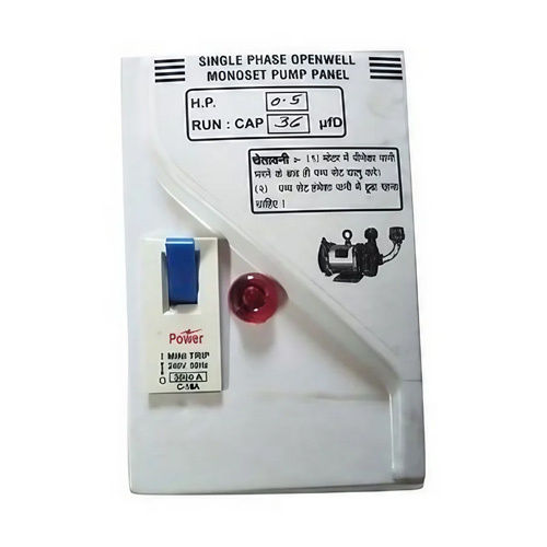 Openwell Pump Control Panel - Base Material: Abs