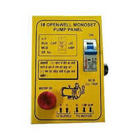 Openwell Monoset Pump Control Panel - 10 Ampere, 220-240 Volt | Durable Metal, Powder Coated Finish, Warranty Included