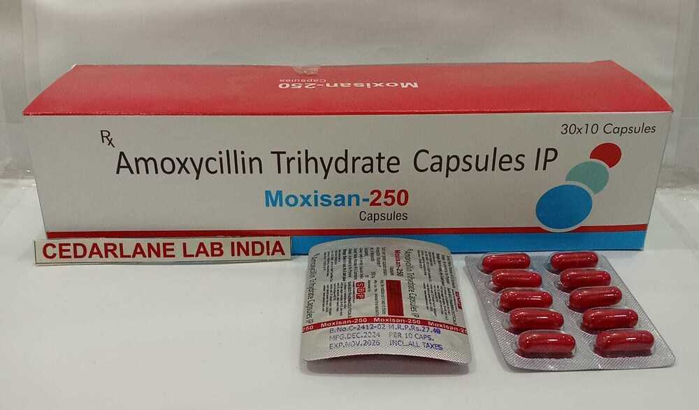 Moxisan-250 Capsules - Drug Type: Health Supplements