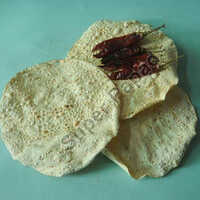 Red Chilli Papad - Solid Snack | Size 7"/5", Spicy & Salty Flavor, Suitable For Children & Adults, 1 Year Shelf Life In Freezer
