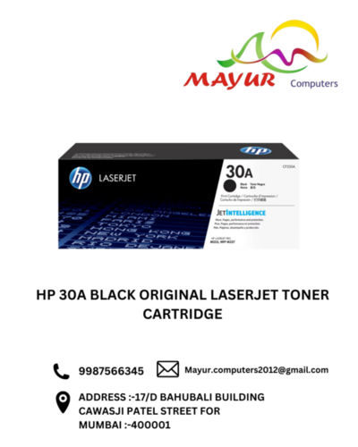 HP 30A Black Original LaserJet Toner Cartridge