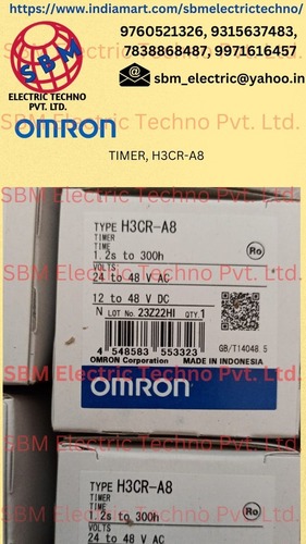 OMRON TIMER, H3CR-A8 (12-48V DC)