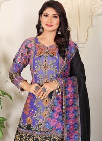 HEAVY FANCY PLAZZO PAIR WITH DUPATTA SET