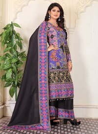 HEAVY FANCY PLAZZO PAIR WITH DUPATTA SET