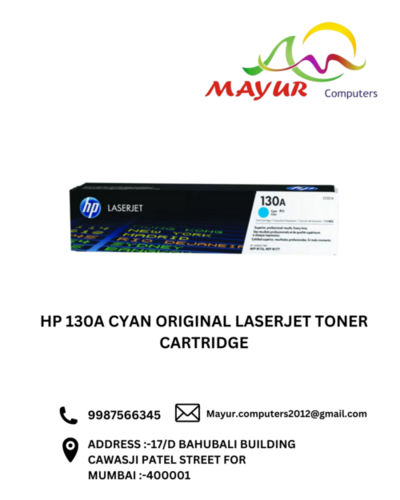 Hp 130a Cyan Original Laserjet Toner Cartridge