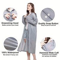 9540 Fashion Portable Adult Rain Coat