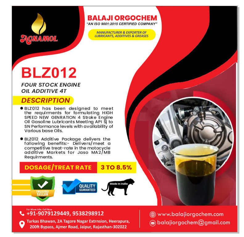 Lubricating Oil Additives - Brown Liquid in Bottle | Enhance Efficiency, Reduce Friction, Suitable for Industrial and Laboratory Applications