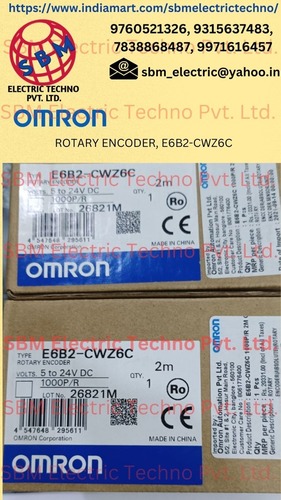 OMRON ROTARY ENCODER, E6B2-CWZ6C (5-24 V DC)