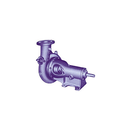 Solid Handling Pump - Mild Steel, Standard Size, Blue Finish | Reliable Industrial Water Pump for Wastewater Treatment and Food Processing