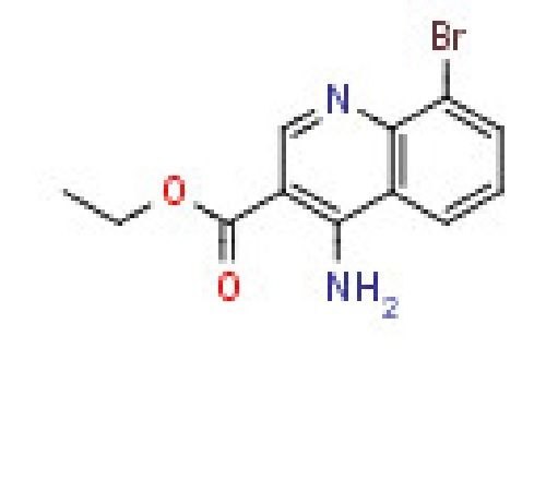 4-Amino-8-bromoquinoline-3-carboxylic acid ethyl ester