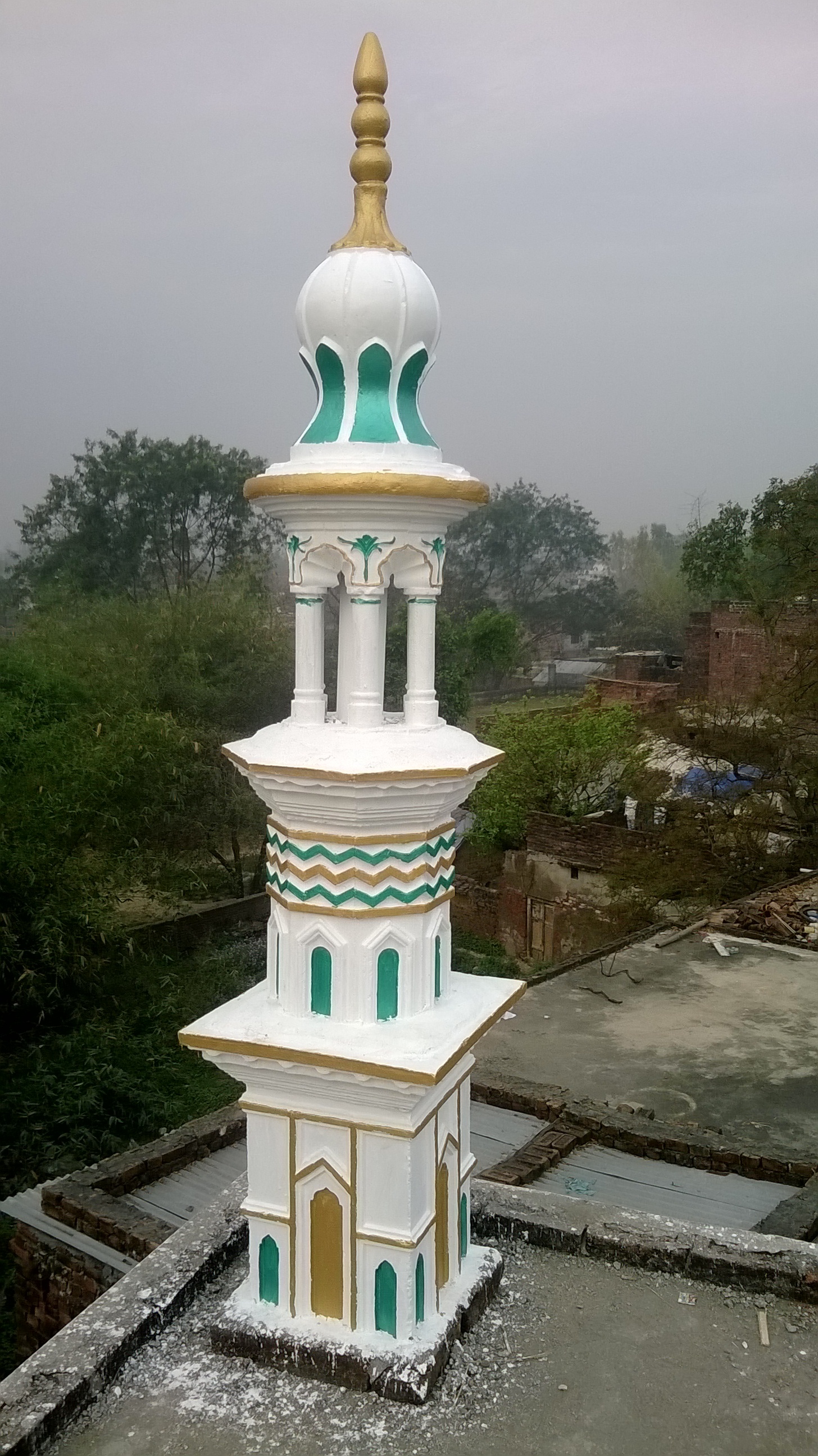 7.5 Feet Mughal Design Masjid Minar