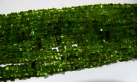 Natural Peridot Beautiful Heishi Cut 3-4mm Beads Strand 14-15 inches Long