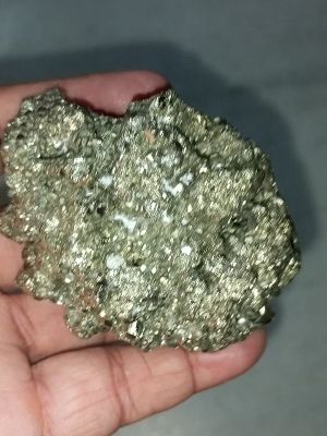 Natural Pyrite Stone - Stone Color: Golden Silver