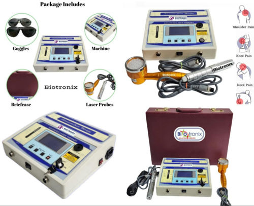 Laser therapy device for pain management Digital laser treatment for physiotherapy