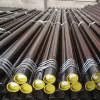 Carbon Steel Seamless Pipe - Color: Black
