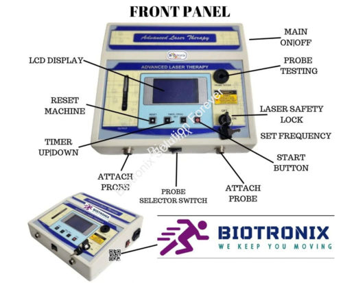 Professional physiotherapy laser device Digital physiotherapy laser machine