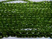 Natural Peridot Teardrop shape Faceted 4x6mm to 5x7mm Beads Strand 9''long