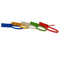 Self Locking Plastic Security Seal - Color: Various Available