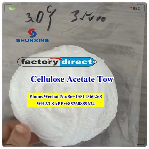 Wholesales Raw Materials Acetate Tow 3.0 y 30000 Cellulose Acetate Tow factory Best Price!!