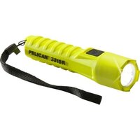 Pelican 3315r Flashlight - Black, 132 Lumens, Rechargeable Lithium Battery | 3 Modes: High/strobe/low, Ipx7 Waterproof, Safety Certified Class I
