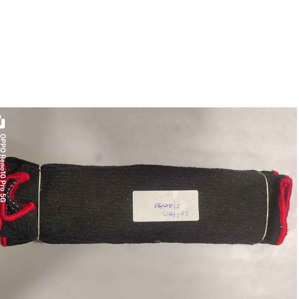 Cotton Sleeves - Color: As Per Availability