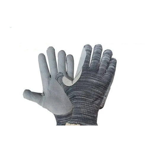 Cut Resistance Safety Gloves With Leather