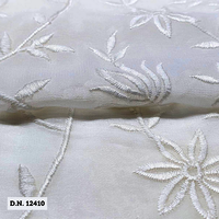 lucknowi chikan embroidery fabric