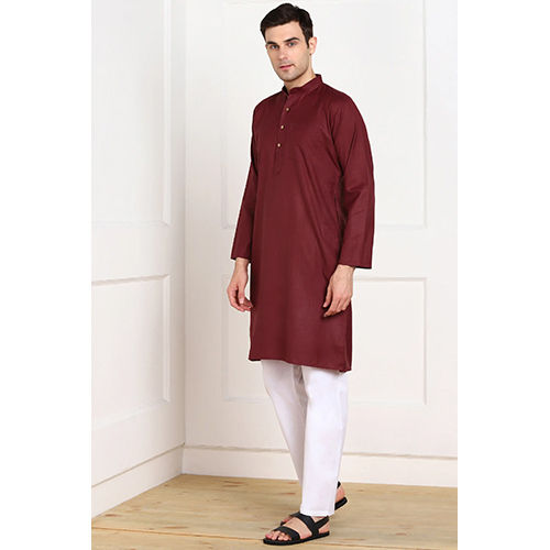 Men Solid Kurta Set - Color: Different Available