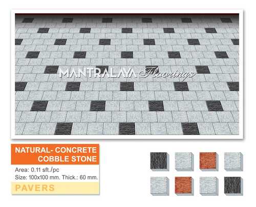 Natural - Concrete Cobble Stone