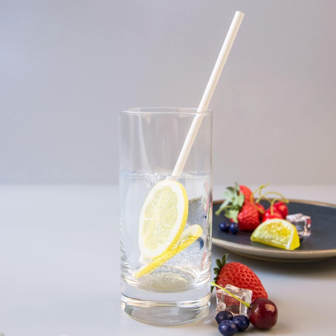 Plain Paper Straw (Single Straw Packing)