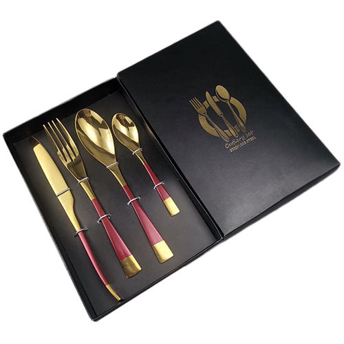 Premium Flatware Cutlery Set In Gift Box - Color: Different Available