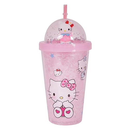 450 ML Herry Box 3D  Double Wall Sipper Bottle Tumbler