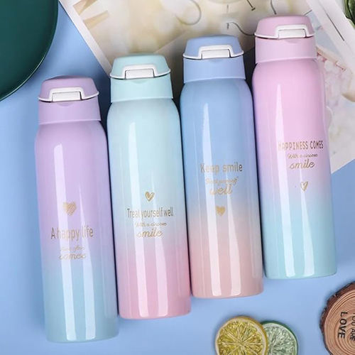 500 Ml Stainless Steel Flask Bottle - Color: As Per Requirement