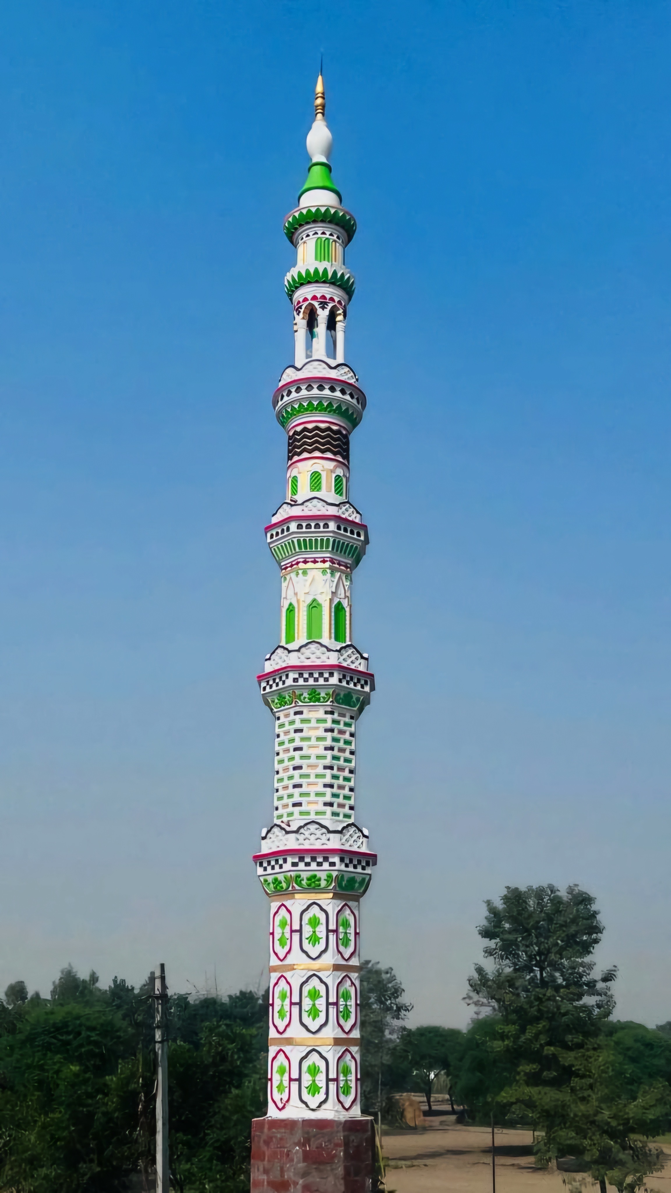 25 Feet 22x22 Inch Madni Design Masjid Minar