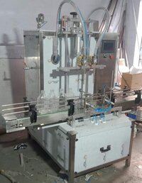 Cooking Oil Bottle Filling Line - Stainless Steel, 1000x1200x1600 Mm, Silver | 80 Bottles/min Capacity, Plc Control, Eco-friendly, High Efficiency, Low Noise, Automated Capping And Labelling