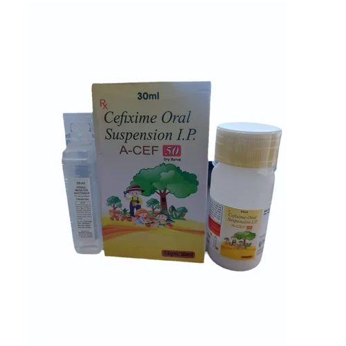 Cefixime Oral Suspension Dry Syrup