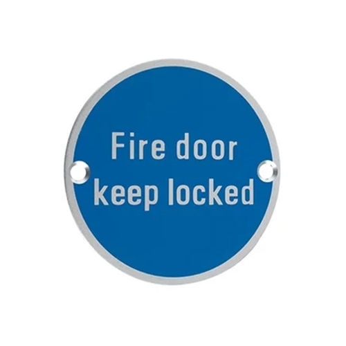 Fire Door Keep Locked Signage