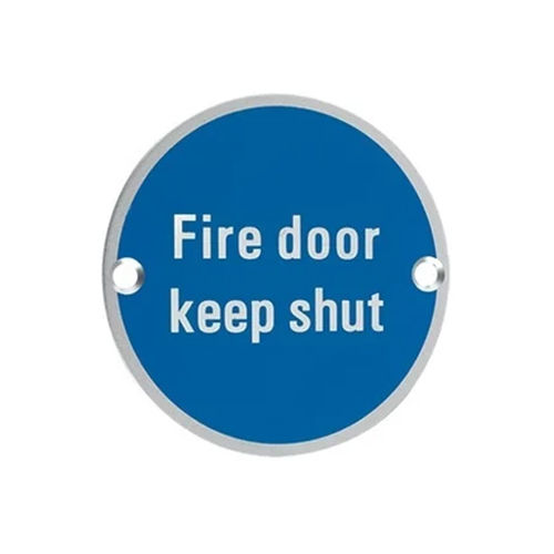 Fire Door Keep Shut Signage