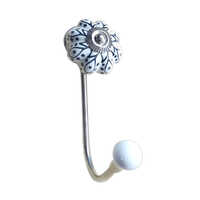 Ceramic Flower Hook - Feature: High Quality