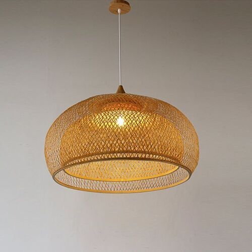 Bamboo ceiling lamp