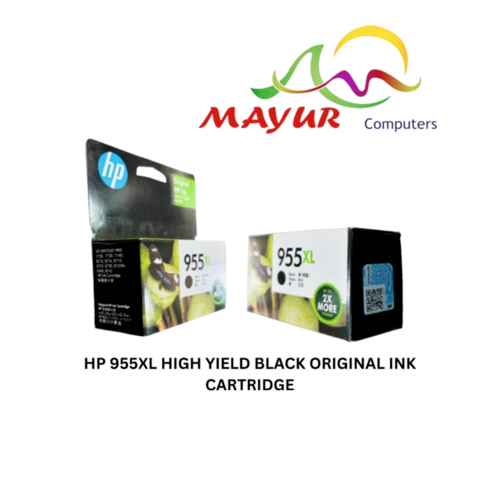 HP 955XL High Yield Black Original Ink Cartridge