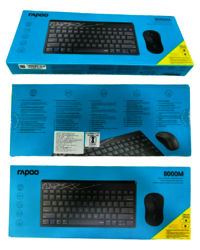 Rapoo 8000m K8000m+m160 black 18765 Wireless